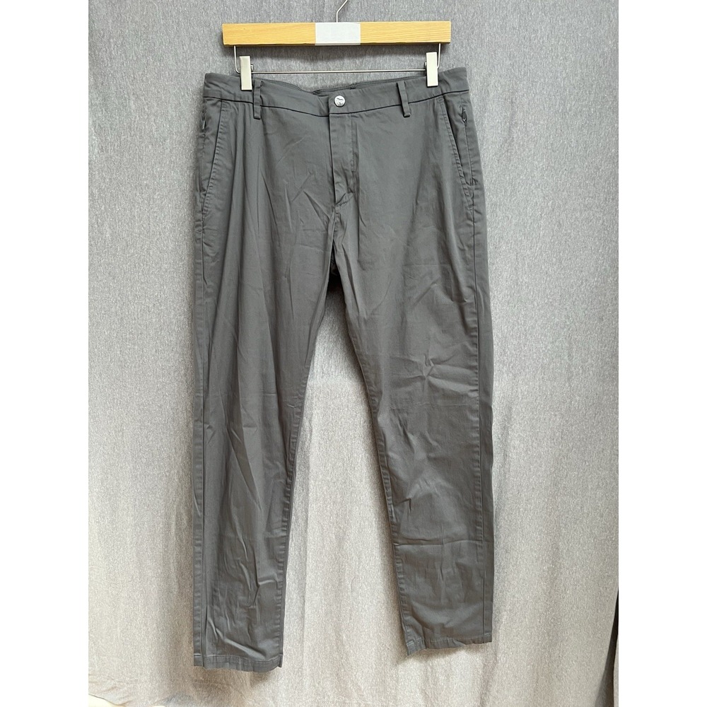 Birddogs Boom For Your Boomstick Pants Men's 34x32 Gray Lined Chino